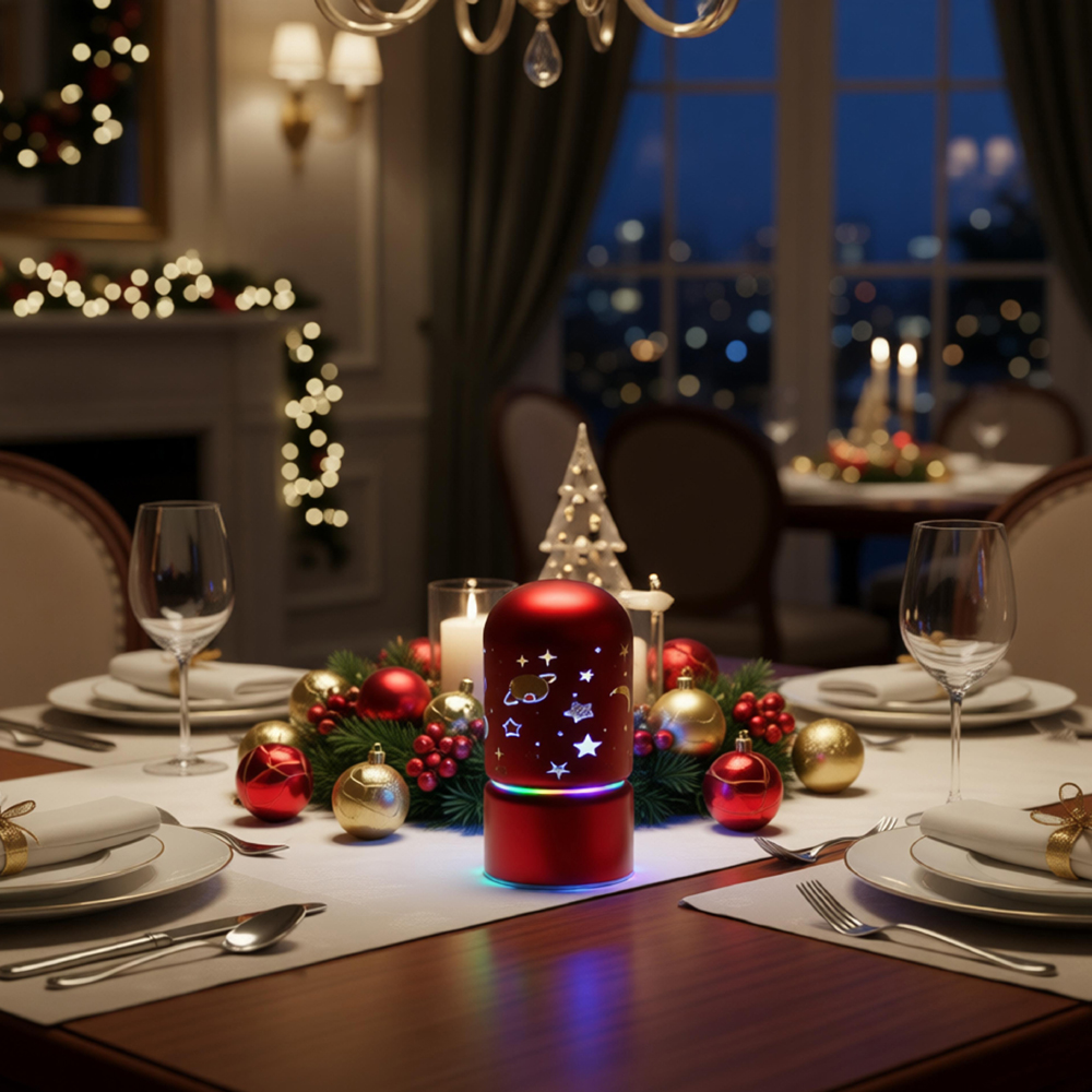 GLASS LED ORNAMENTS