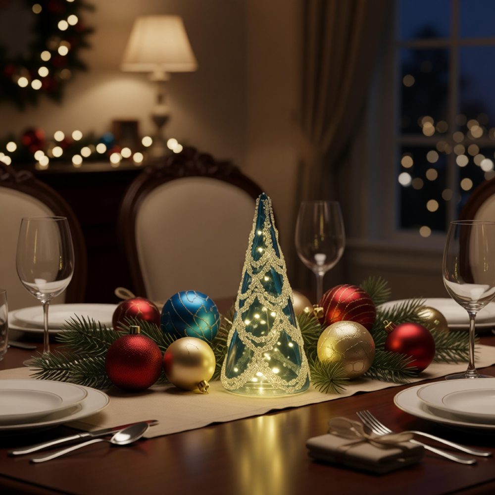 GLASS LED TREE