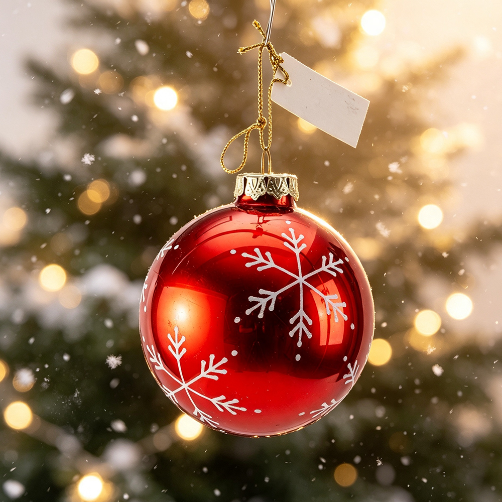 Glass Christmas ball for Party Decoration