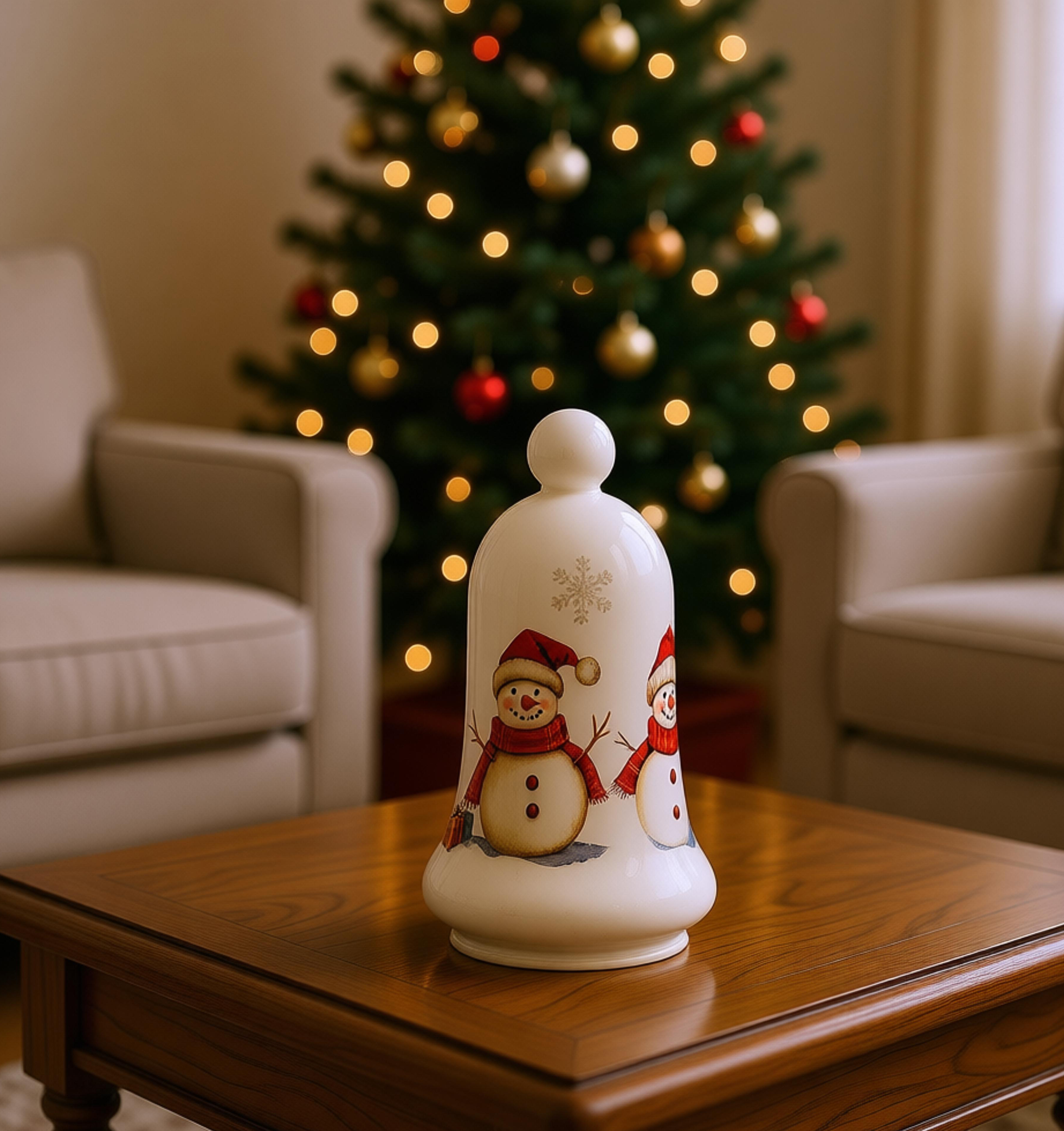 GLASS LED ORNAMENTS
