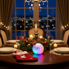 GLASS LED ORNAMENTS