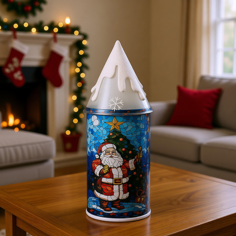 GLASS LED ORNAMENTS