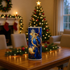 LED GLASS CANDLE HOLDER JESUS 