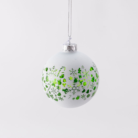 Glass Christmas ball for Party Decoration