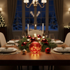 GLASS LED ORNAMENTS