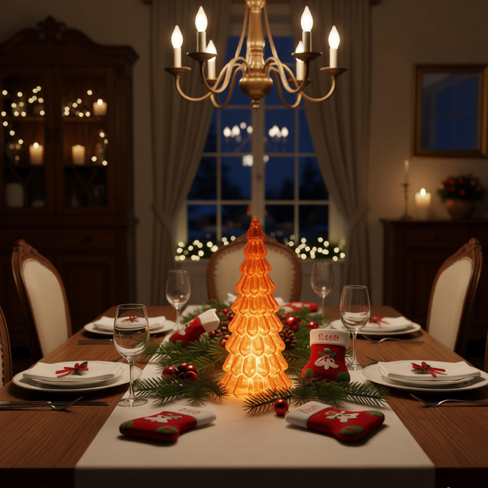 GLASS LED TREE