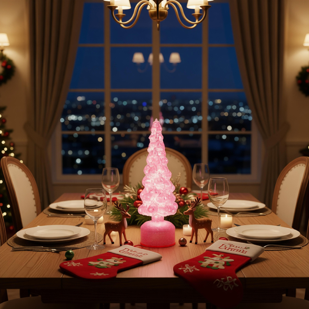 GLASS LED TREE