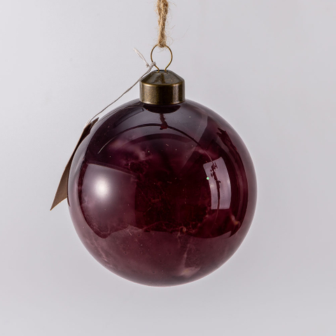 Glass Christmas ball for Party Decoration