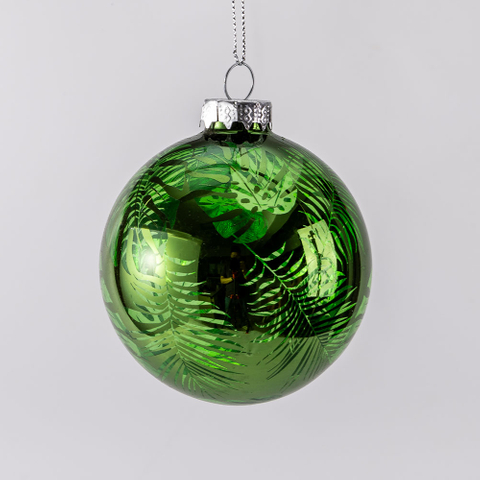 Glass Christmas ball for Party Decoration