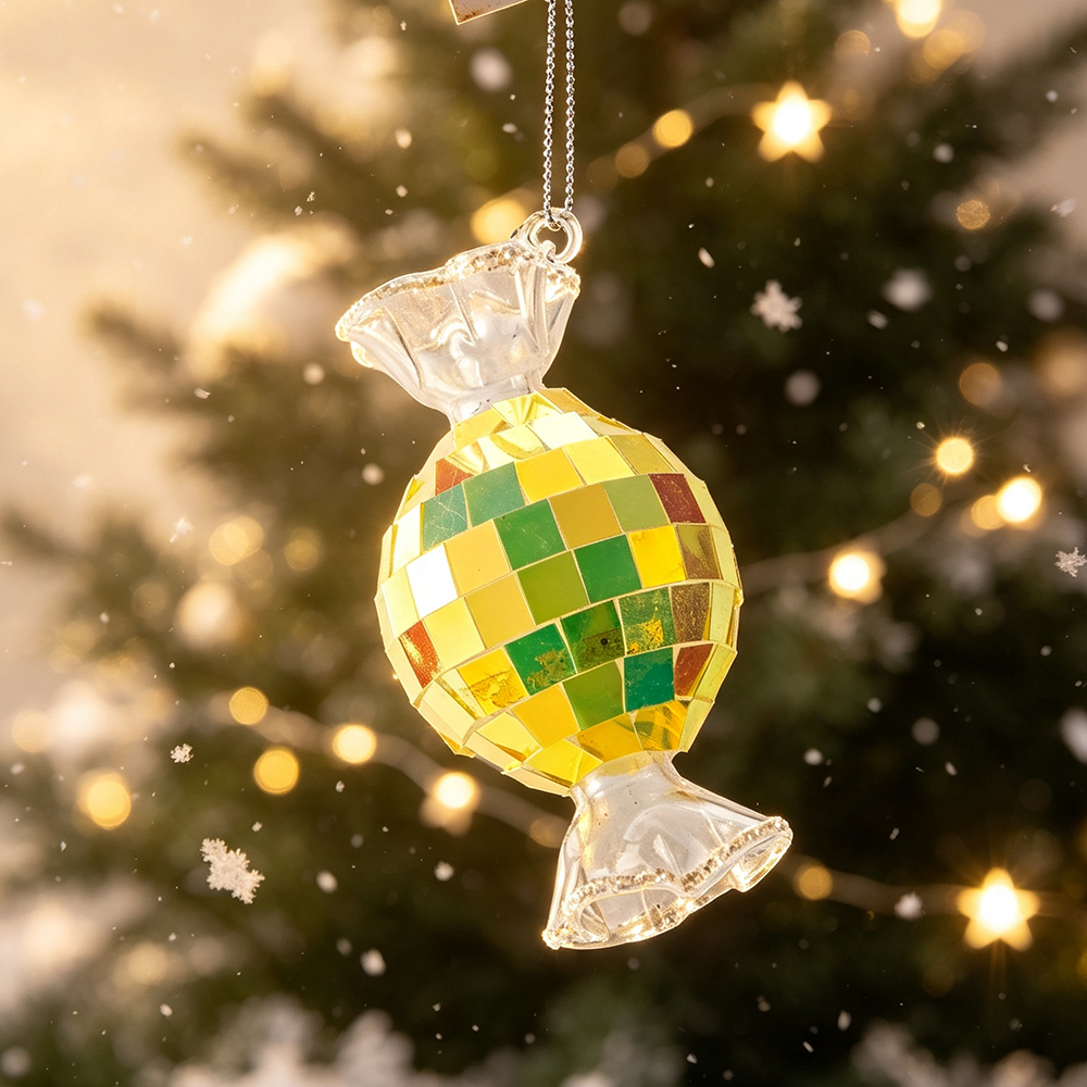 Glass Ornaments for Party Decoration