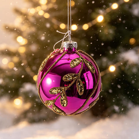 Glass Christmas ball for Party Decoration