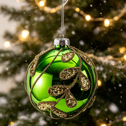 Glass Christmas ball for Party Decoration