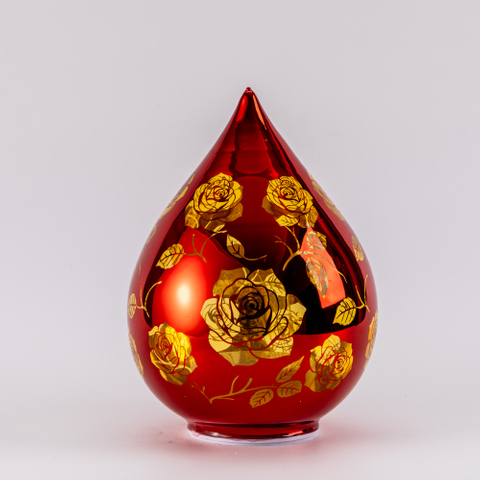 GLASS LED ORNAMENTS