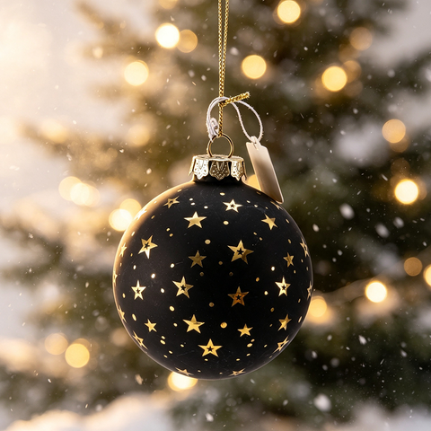 Glass Christmas ball for Party Decoration