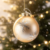 Glass Christmas ball for Party Decoration