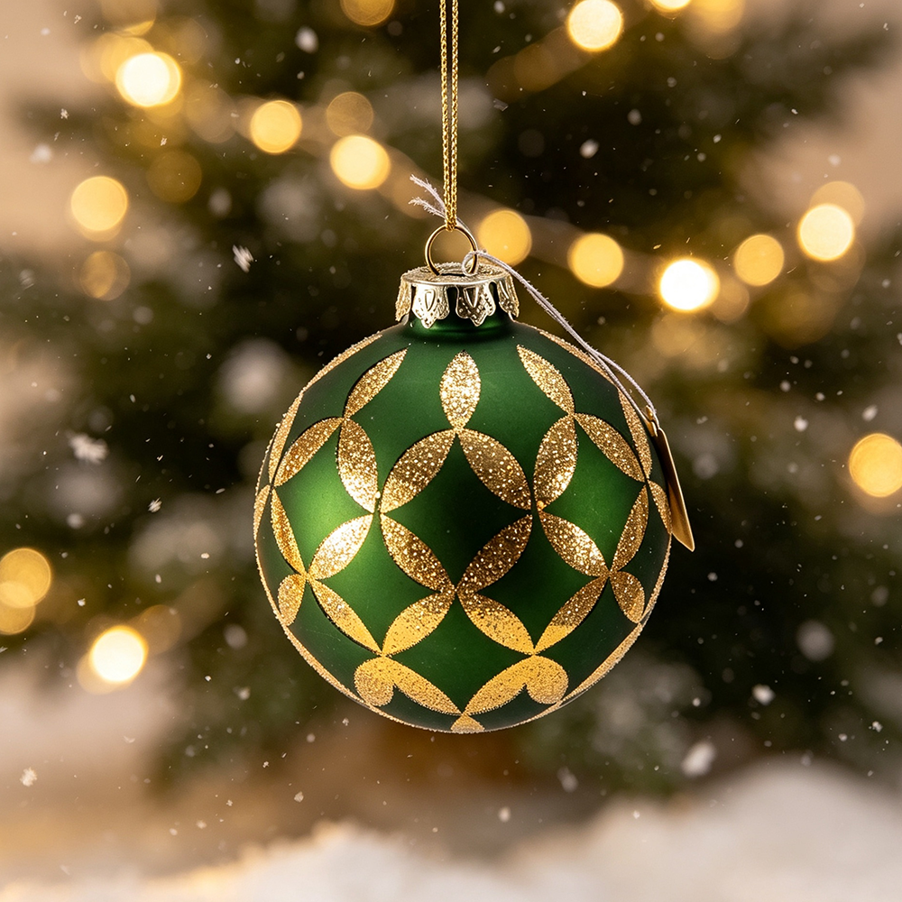 Glass Christmas ball for Party Decoration