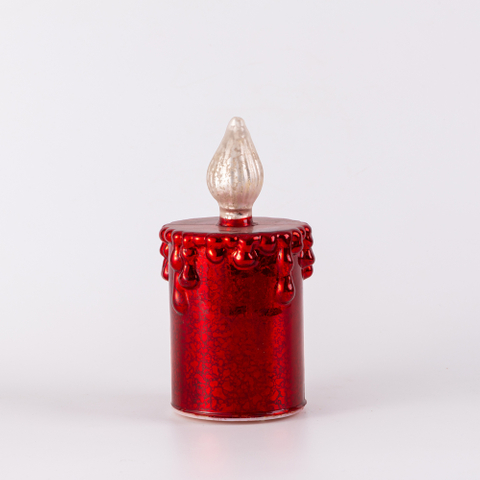 GLASS LED ORNAMENTS