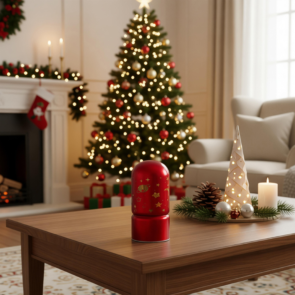 GLASS LED ORNAMENTS