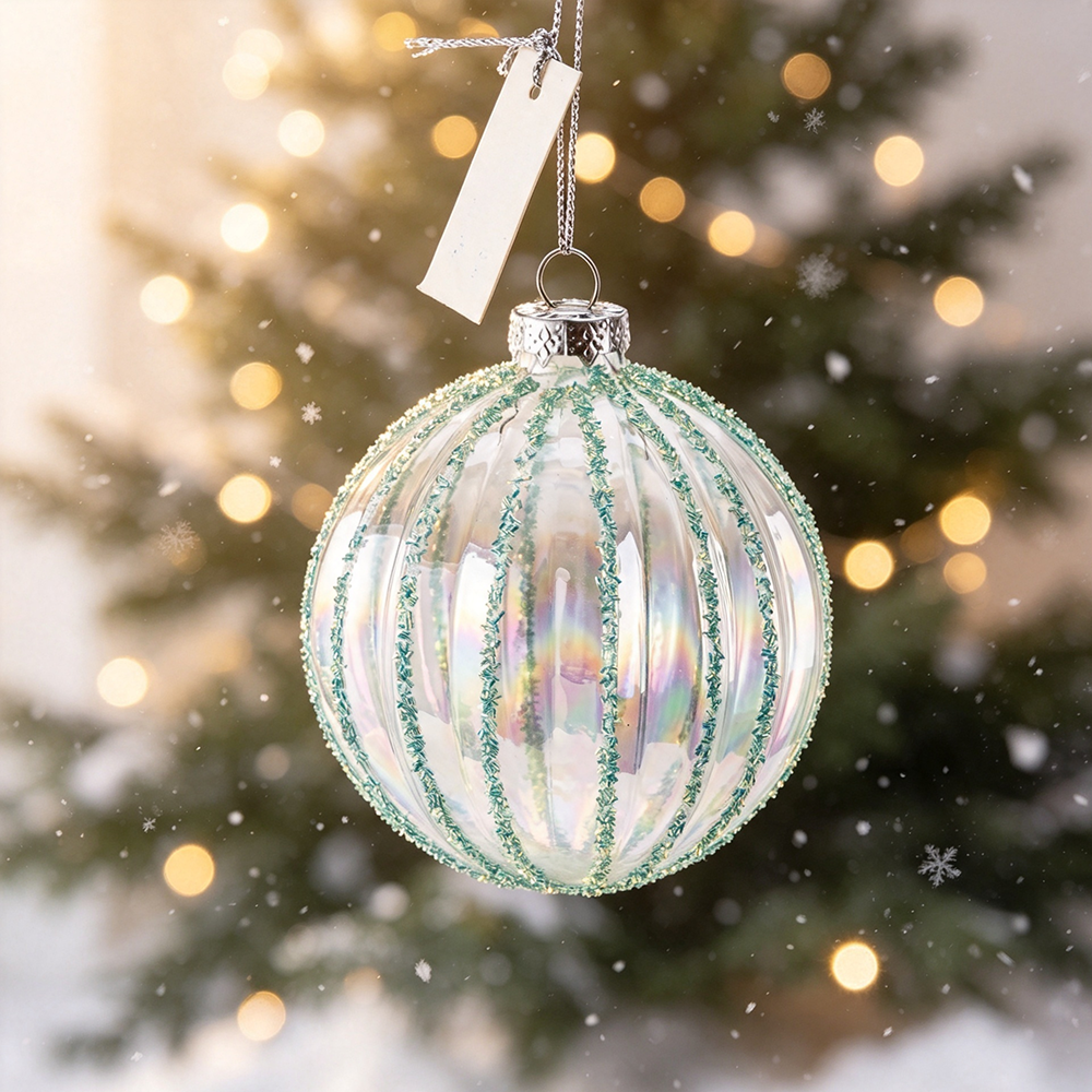 Glass Christmas ball for Party Decoration