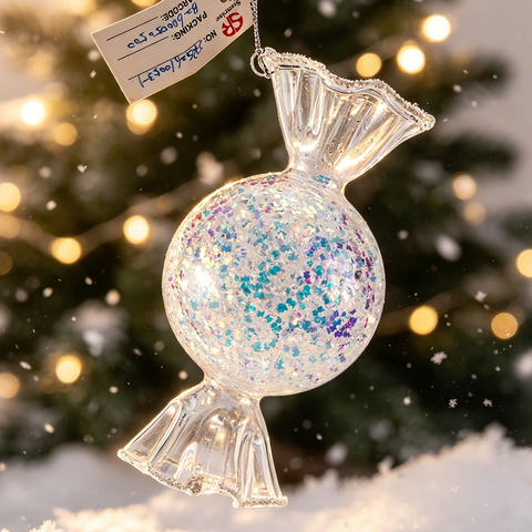 Glass Ornaments for Party Decoration