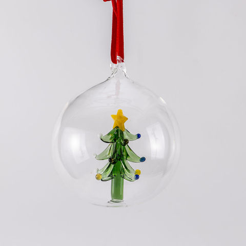 Glass Christmas ball for Party Decoration