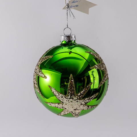 Glass Christmas ball for Party Decoration