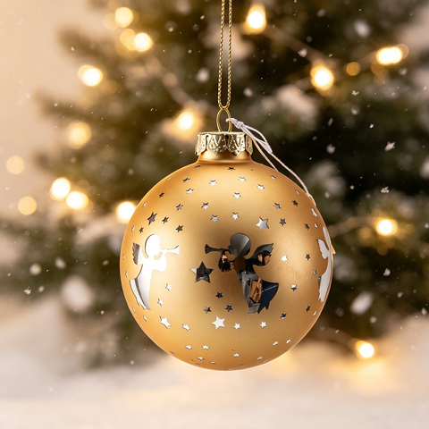 Glass Christmas ball for Party Decoration