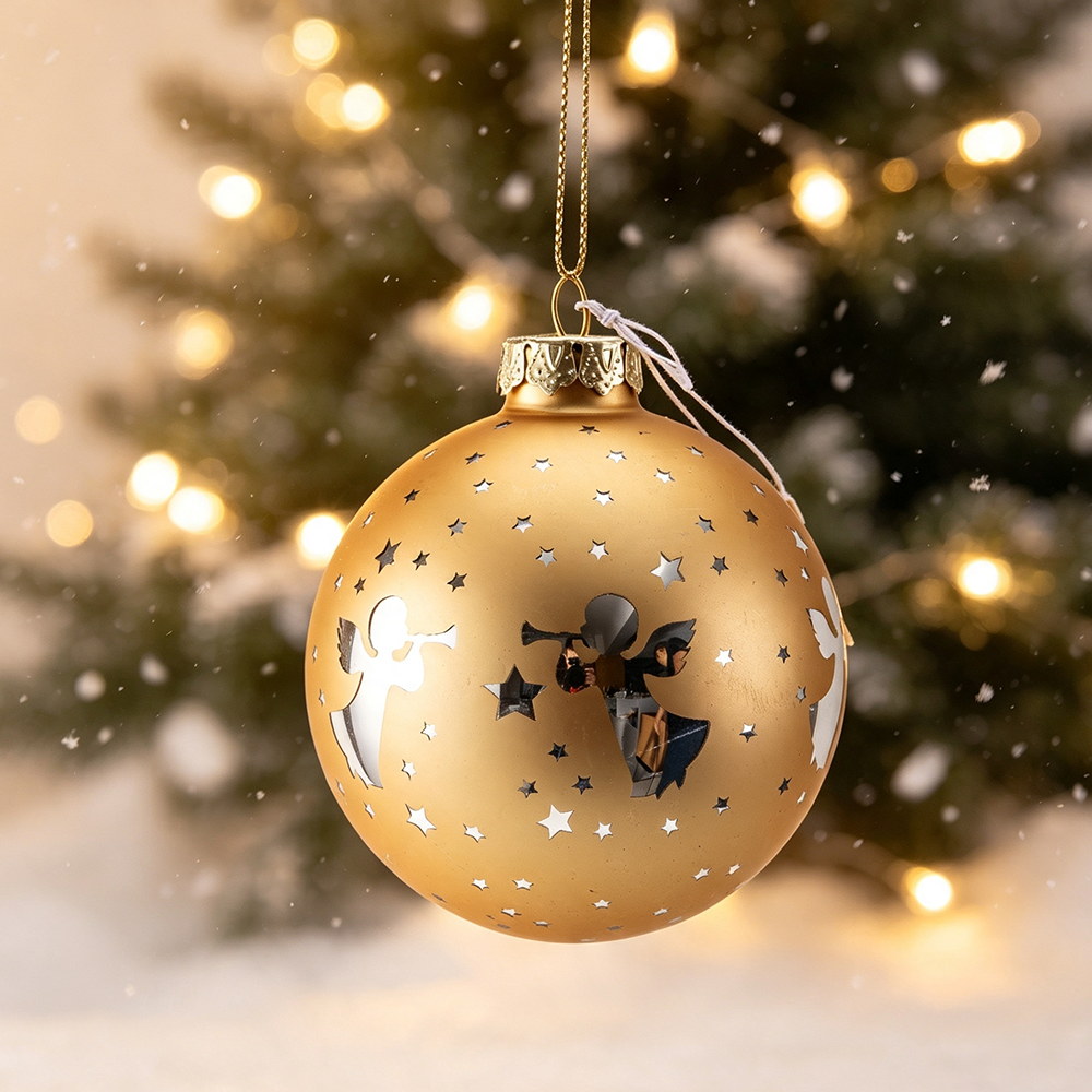 Glass Christmas ball for Party Decoration