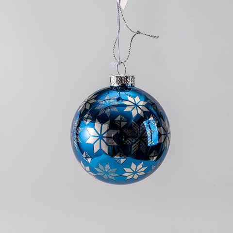 Glass Christmas ball for Party Decoration