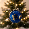 Glass Christmas ball for Party Decoration