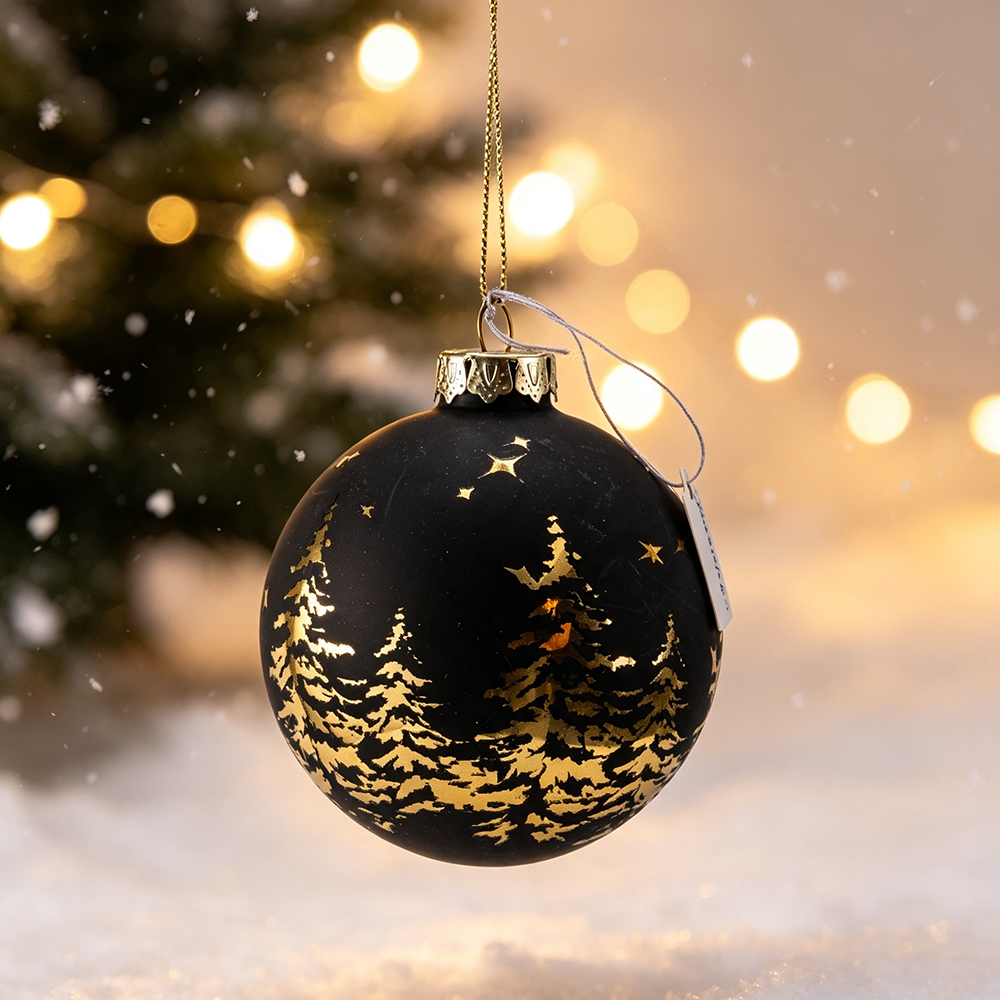 Glass Christmas ball for Party Decoration