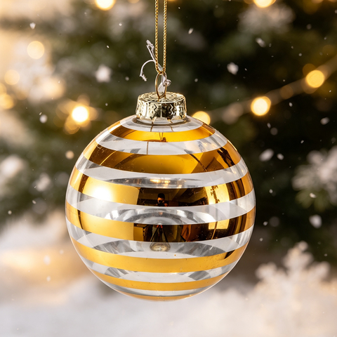 Glass Christmas ball for Party Decoration
