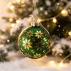 Glass Christmas ball for Party Decoration