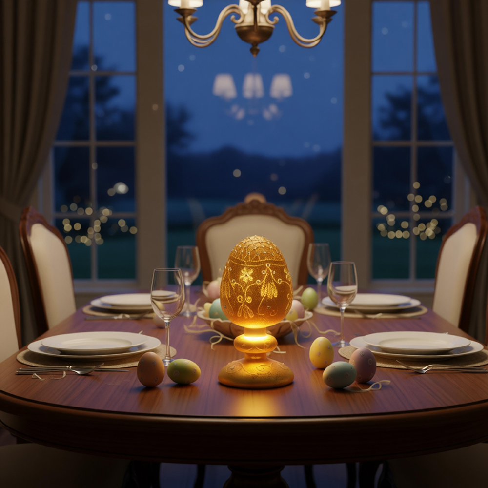 GLASS LED ORNAMENTS