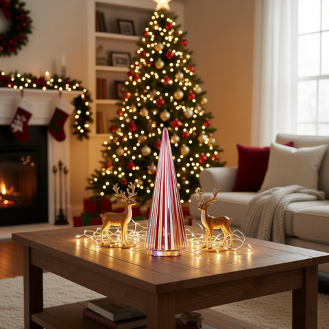 GLASS LED TREE