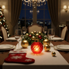 GLASS LED ORNAMENTS
