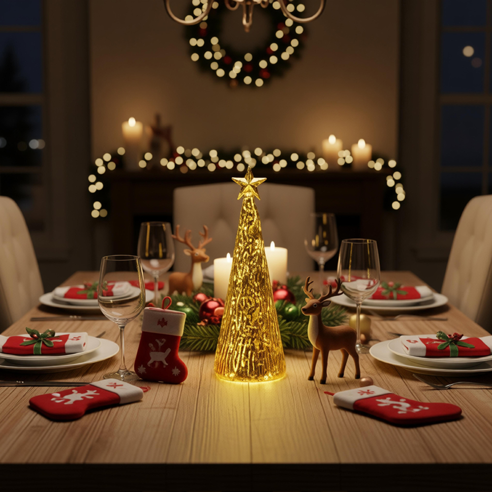 GLASS LED TREE
