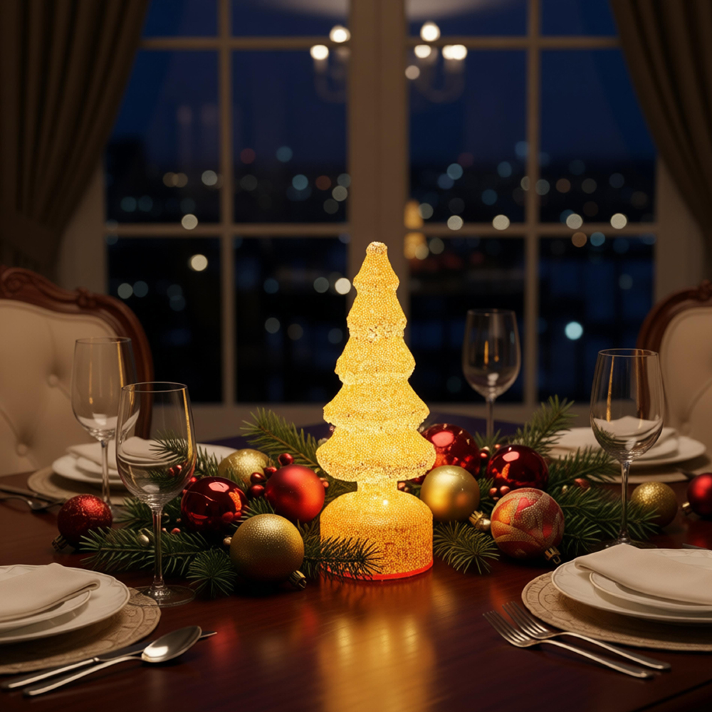 GLASS LED TREE
