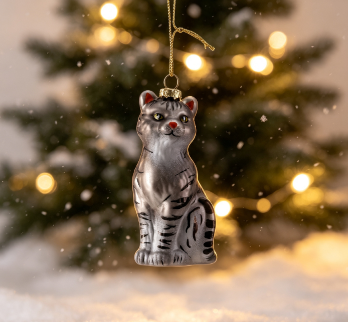 Glass Hanging Ornaments for Party Decoration