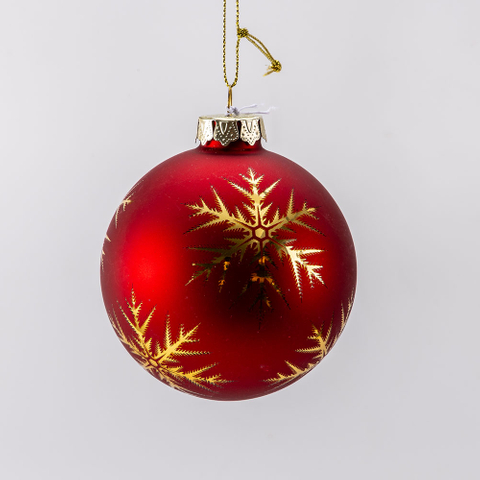 Glass Christmas ball for Party Decoration