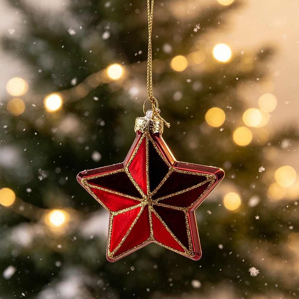 Glass Ornaments for Party Decoration