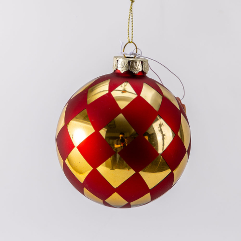 Glass Christmas ball for Party Decoration