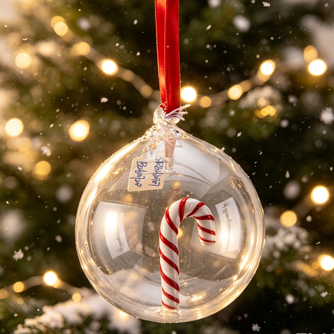 Glass Christmas ball for Party Decoration