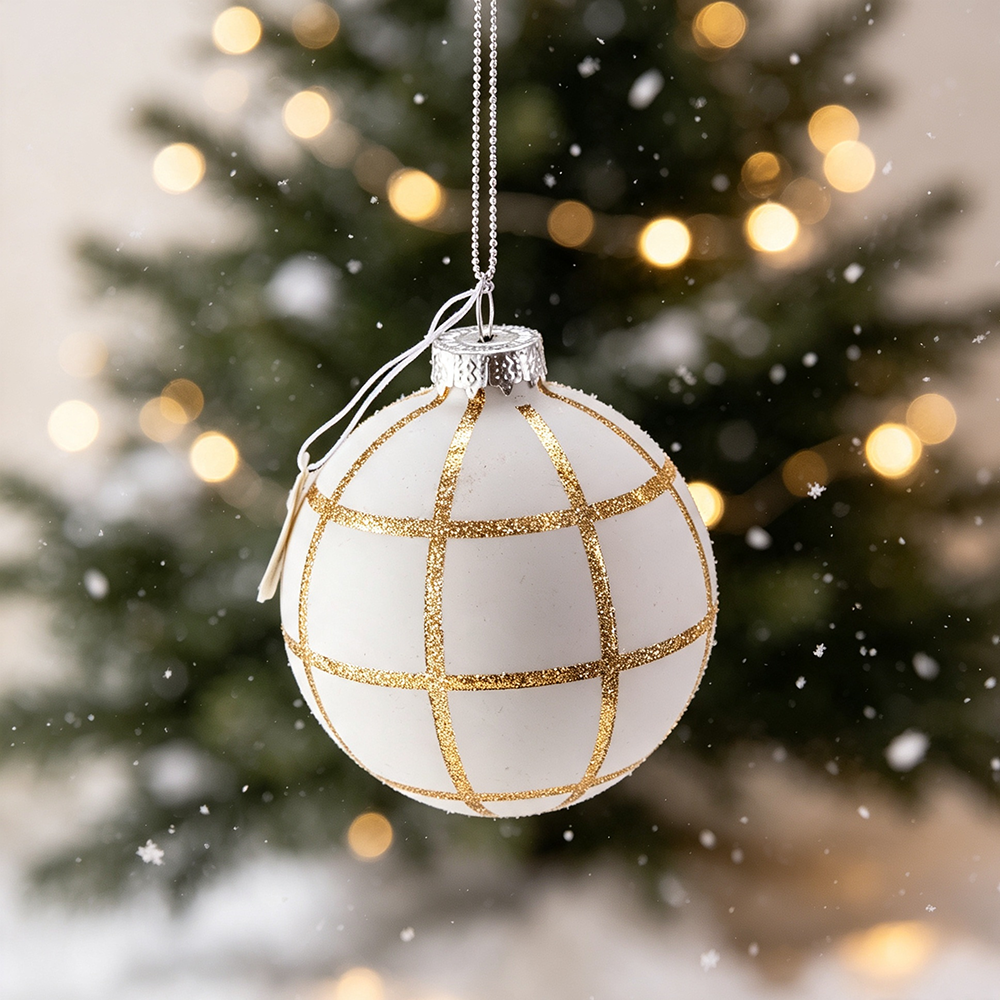 Glass Christmas ball for Party Decoration
