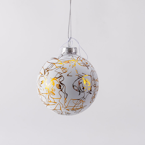 Glass Christmas ball for Party Decoration