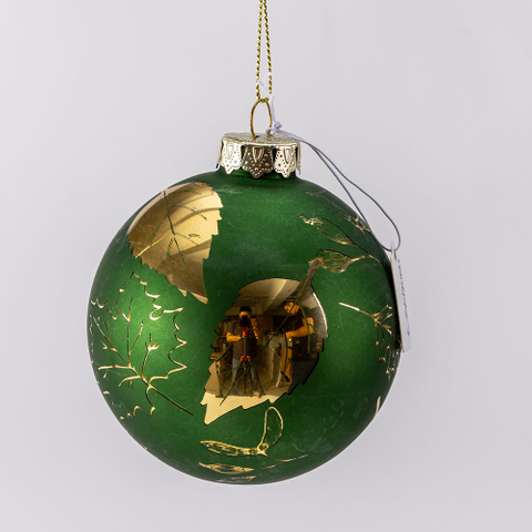 Glass Christmas ball for Party Decoration