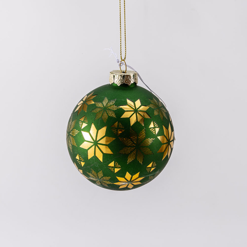 Glass Christmas ball for Party Decoration