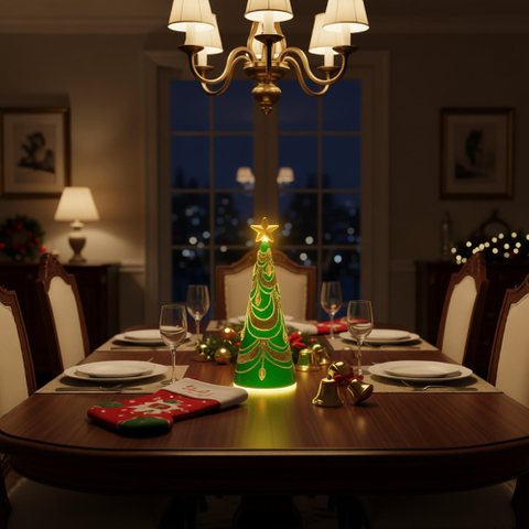 GLASS LED TREE