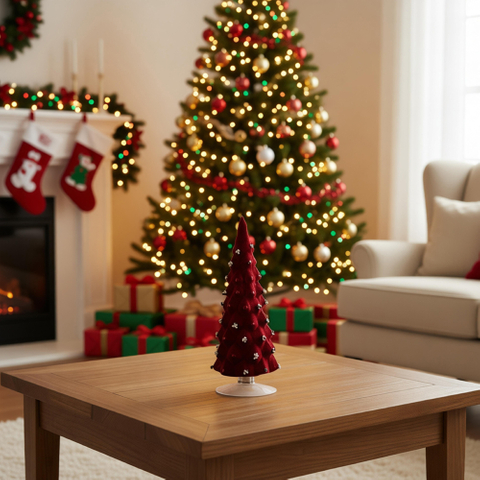 GLASS LED ORNAMENTS