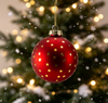 Glass Christmas ball for Party Decoration